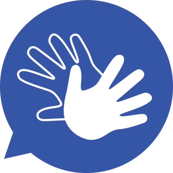 Sign language icon