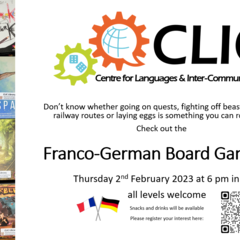 Franco-German board game night