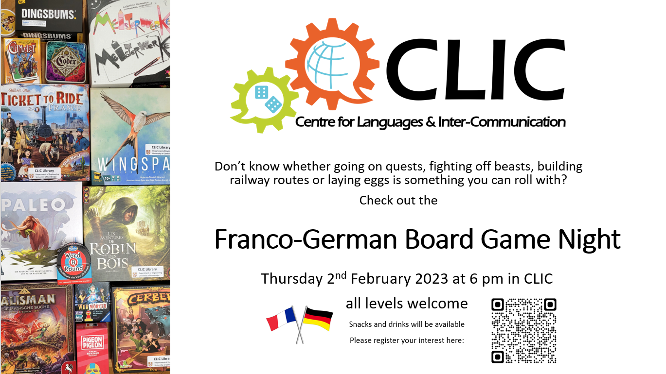 Franco-German board game night